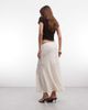 JDY JDY lace maxi skirt in cream-White - 2