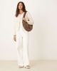 JDY JDY lightweight embroidered jacket in beige-Neutral - 2