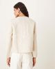 JDY JDY lightweight embroidered jacket in beige-Neutral - 3