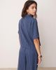 JDY JDY lightweight striped boxy shirt in blue - part of a set - 3