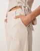 JDY JDY longline tailored shorts in beige-Neutral - 3