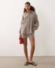JDY JDY loose fit cheesecloth shirt in light brown - part of a set - 2