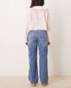 JDY JDY Maya high waist wide leg jeans in mid blue - 3