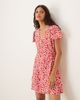 JDY JDY mini wrap dress in red floral - 3