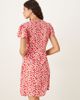 JDY JDY mini wrap dress in red floral - 4