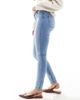 JDY JDY Moon high waist skinny jeans in mid blue - 2