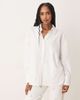 JDY JDY oversized boyfriend fit shirt in white - 1