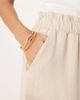 JDY JDY paperbag shorts in beige-Neutral - 4