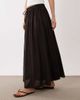 JDY JDY pleated maxi skirt in brown - 2
