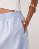 JDY JDY poplin maxi skirt in light blue stripes - 3