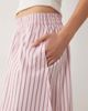 JDY JDY poplin midaxi skirt in pink & burgundy stripe - 3