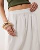 JDY JDY poplin midaxi skirt in white - 3