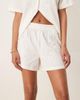 JDY JDY relaxed pull on shorts in white eyelet - part of a set - 1