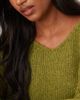 JDY JDY reversible pullover knit sweater in green - 2