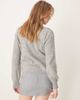 JDY JDY ribbed cardigan with pearl buttons in gray - 4