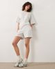 JDY JDY sweatshirt fabric shorts in light heather gray - part of a set - 1