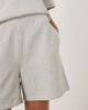 JDY JDY sweatshirt fabric shorts in light heather gray - part of a set - 4