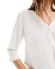 JDY JDY textured 3/4 sleeve shirt in off white - 4
