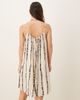 JDY JDY textured sleeveless mini dress with abstract print in beige-Neutral - 4