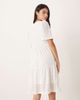 JDY JDY tiered eyelet mini dress in white - 3