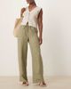 JDY JDY wide leg pants in green stripes - 1