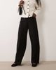 JDY JDY wide leg pants with side stripe in black - 2