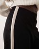 JDY JDY wide leg pants with side stripe in black - 3