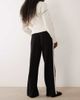 JDY JDY wide leg pants with side stripe in black - 4