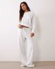 JDY JDY wide leg sweatpants in light gray - part of a set - 1