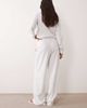 JDY JDY wide leg sweatpants in light gray - part of a set - 4