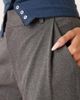 JDY JDY wide leg tailored pants in mid gray - 2