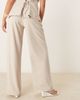JDY JDY wide leg tailored pants in stone-Neutral - 4