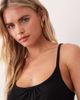 JDY Petite JDY Petite back tie midaxi dress in black - 3