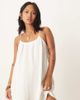 JDY Petite JDY Petite cheesecloth mini dress in white - 1