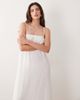 JDY Petite JDY Petite cheesecloth sleeveless maxi dress in white - 4