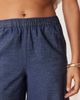 JDY Petite JDY Petite embroidery detail cropped pants in mid blue wash - 4