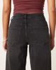 JDY Petite JDY Petite Felina high waist wide leg jeans in black denim - 4