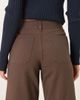 JDY Petite JDY Petite Iris high waist wide leg jeans in brown - 4