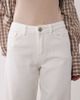 JDY Petite JDY Petite Katie low waist straight leg jeans in white - 4