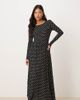 JDY Petite JDY Petite maxi dress in black polka dot - 1