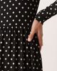JDY Petite JDY Petite maxi dress in black polka dot - 3