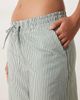 JDY Petite JDY Petite seersucker pants in green stripes - 2