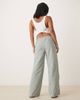 JDY Petite JDY Petite seersucker pants in green stripes - 3