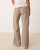 JDY Petite JDY Petite wide leg cheesecloth pants in brown - 2