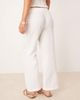 JDY Petite JDY Petite wide leg cheesecloth pants in off white - 2