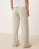 JDY Petite JDY Petite wide leg cheesecloth pants in sage green - 3