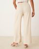 JDY Petite JDY Petite wide leg linen mix pants in stone-Neutral - 4