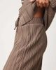 JDY Petite JDY Petite wide leg plisse pants in brown - part of a set - 4