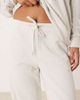 JDY Petite JDY Petite wide leg sweatpants in light gray - part of a set-Neutral - 3