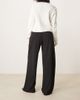 JDY Petite JDY Petite wide leg tailored pants in black - 3